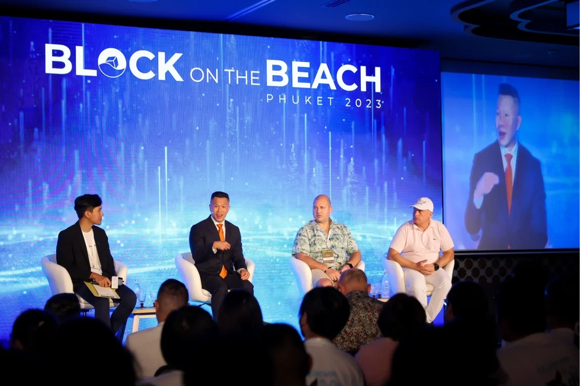 Panel discussion at Block on the Beach Phuket 2023